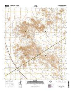 Chispa Mountain 2016 topographic map thumbnail