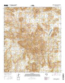 Christmas Mountains 2016 topographic map thumbnail