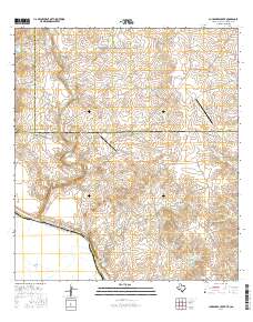 Chupadera Creek 2016 topographic map thumbnail