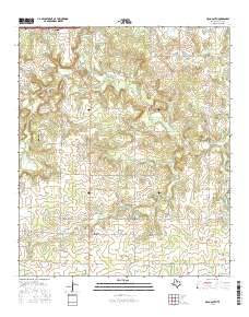 Cisco South 2016 topographic map thumbnail