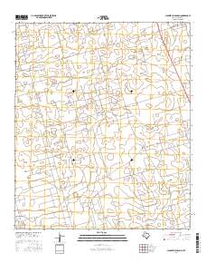 Clabber Hill Ranch 2016 topographic map thumbnail