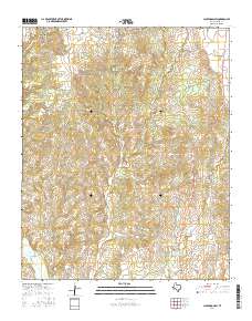 Clarendon SW 2016 topographic map thumbnail