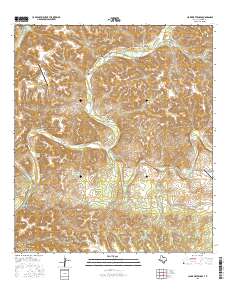 Clark Waterhole 2016 topographic map thumbnail