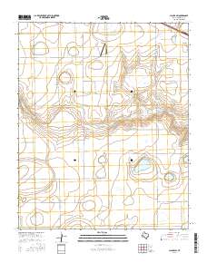 Claude SW 2016 topographic map thumbnail