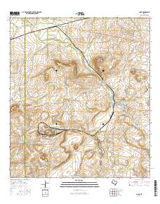 Cline 2016 topographic map thumbnail