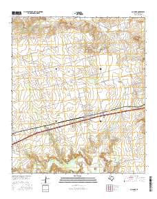 Coahoma 2016 topographic map thumbnail