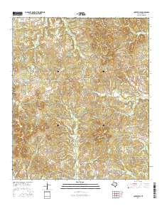 Coffeeville 2016 topographic map thumbnail