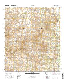 Cold Creek Spring 2016 topographic map thumbnail