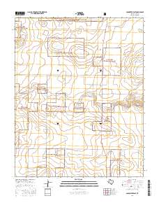Coldwater East 2016 topographic map thumbnail