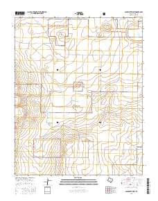 Coldwater West 2016 topographic map thumbnail