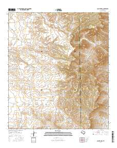 Collier Mesa 2016 topographic map thumbnail