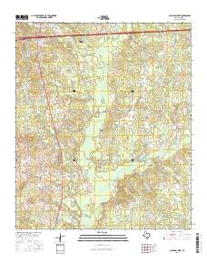 Colliers Creek 2016 topographic map thumbnail