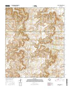 Collins Creek 2016 topographic map thumbnail