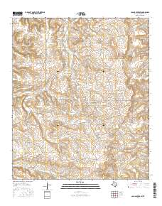 Collins Creek SW 2016 topographic map thumbnail