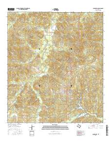 Colmesneil 2016 topographic map thumbnail