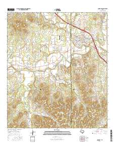 Comfort 2016 topographic map thumbnail