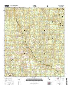 Conroe NE 2016 topographic map thumbnail