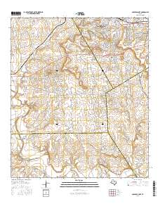 Copperas Cove 2016 topographic map thumbnail