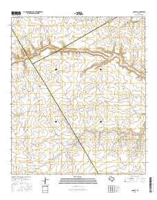 Coryell 2016 topographic map thumbnail