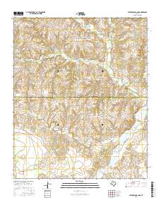 Cottonwood Camp 2016 topographic map thumbnail