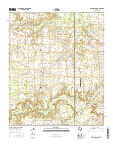 Cottonwood Creek 2016 topographic map thumbnail