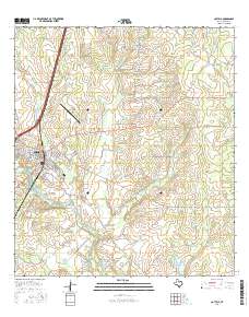 Cotulla 2016 topographic map thumbnail