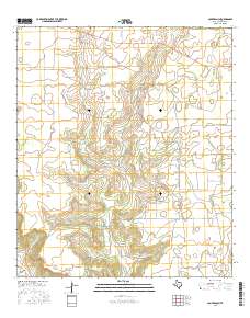 Coupe Ranch 2016 topographic map thumbnail