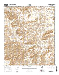 Cow Mountain 2016 topographic map thumbnail