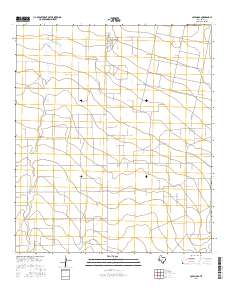 Coyanosa 2016 topographic map thumbnail