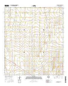 Coyanosa SE 2016 topographic map thumbnail