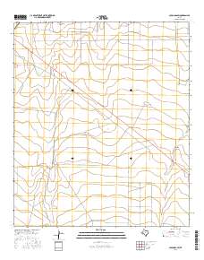 Coyanosa SW 2016 topographic map thumbnail