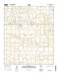 Coyote Corner 2016 topographic map thumbnail