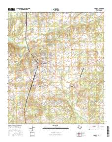 Crockett 2016 topographic map thumbnail