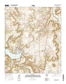 Crooked Creek 2016 topographic map thumbnail