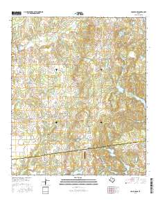 Cross Roads 2016 topographic map thumbnail