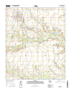 Crowell 2016 topographic map thumbnail