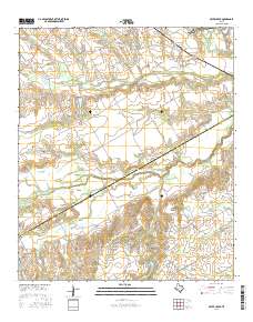 Cryer Creek 2016 topographic map thumbnail