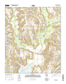Culleoka 2016 topographic map thumbnail