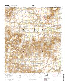 Cumbie Draw 2016 topographic map thumbnail