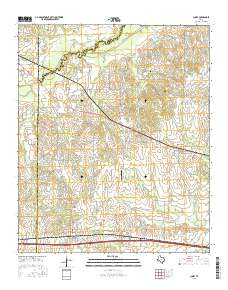 Cumby 2016 topographic map thumbnail