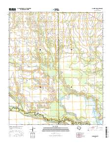 Cunningham 2016 topographic map thumbnail