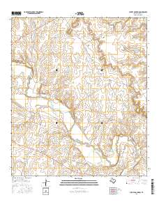 Cutoff Mountain 2016 topographic map thumbnail