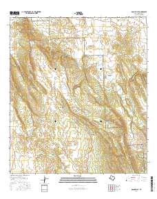 Dagger Flat 2016 topographic map thumbnail