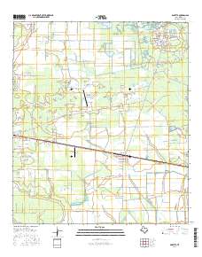 Daisetta 2016 topographic map thumbnail