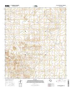 Dellahunt Draw East 2016 topographic map thumbnail