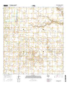 Escondido Lake 2016 topographic map thumbnail