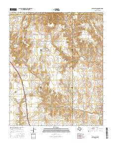 Estelline NW 2016 topographic map thumbnail