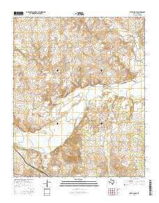Estelline SE 2016 topographic map thumbnail