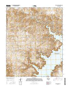 Evans Canyon 2016 topographic map thumbnail
