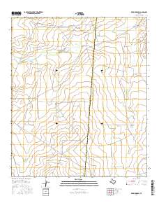 Derrick Draw 2016 topographic map thumbnail